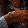 Браслет Bangle (6 мм) - Браслет Bangle (6 мм) из ювелирной стали с гравировкой