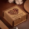 Браслет из кожи и серебра (коричневый) - Браслет из кожи и серебра (коричневый)