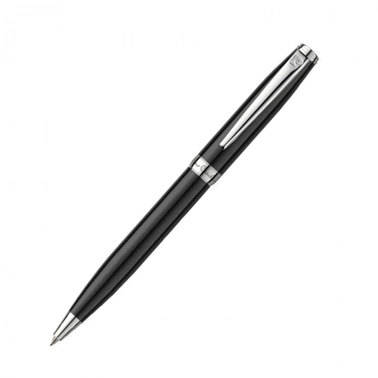 Ручка шариковая PIERRE CARDIN PC0752BP Ручка шариковая Pierre Cardin LEO 750. Корпус - латунь и лак. Отделка и детали дизайна - сталь, хром. Цвет - черный. Упаковка Е-2