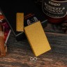 Электронная USB Зажигалка Lighter с гравировкой - Электронная золотистая зажигалка