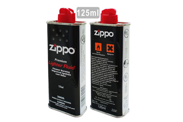 Бензин Zippo Premium 125ml Покупая в подарок другу или просто для себя зажигалку, не стоит забывать и о средстве, с помощью которого она будет работать. Как вы уже поняли, речь пойдет о Бензин Zippo Premium 125ml.
Этот бензин для зажигалок очищен от разного рода примесей и добавок.