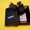 Zippo Slim® 1605 Satin Chrome - Узкая зажигалка Zippo (Зиппо) 1605