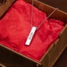 Подвеска Ingot из серебра 925 с гравировкой - Подвеска Ingot из серебра 925 с гравировкой