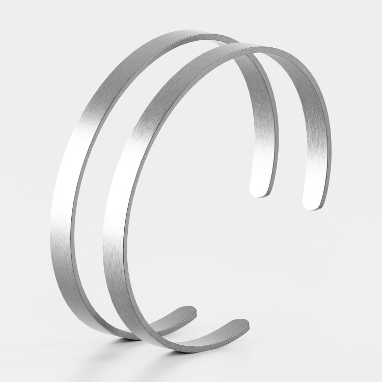 Парные стальные браслеты  Парные стальные браслеты BANGLE