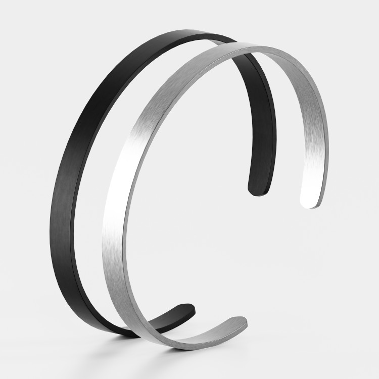 Парные стальные браслеты Парные стальные браслеты BANGLE