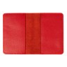 Кожаная красная обложка для паспорта - Кожаная красная обложка для паспорта